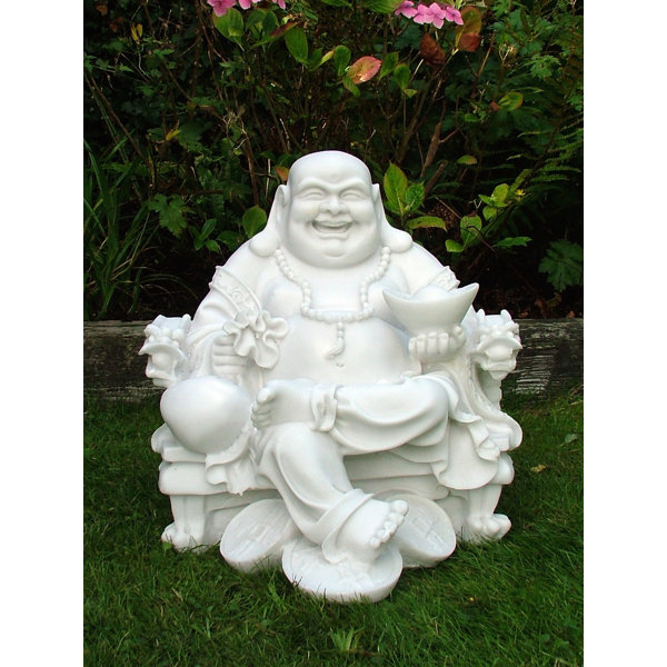 ENIGMA Buddhas Garden Statue Wayfair.co.uk